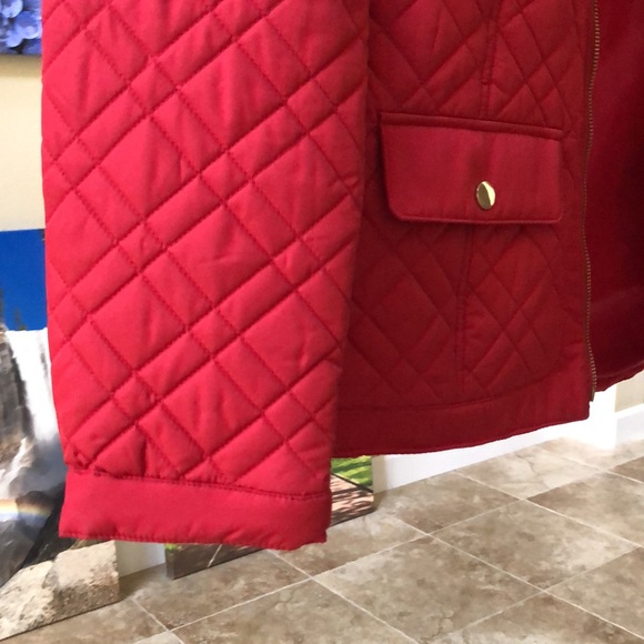 Charter Club Quilted Mandarin-Collar Jacket - Picture 8 of 9